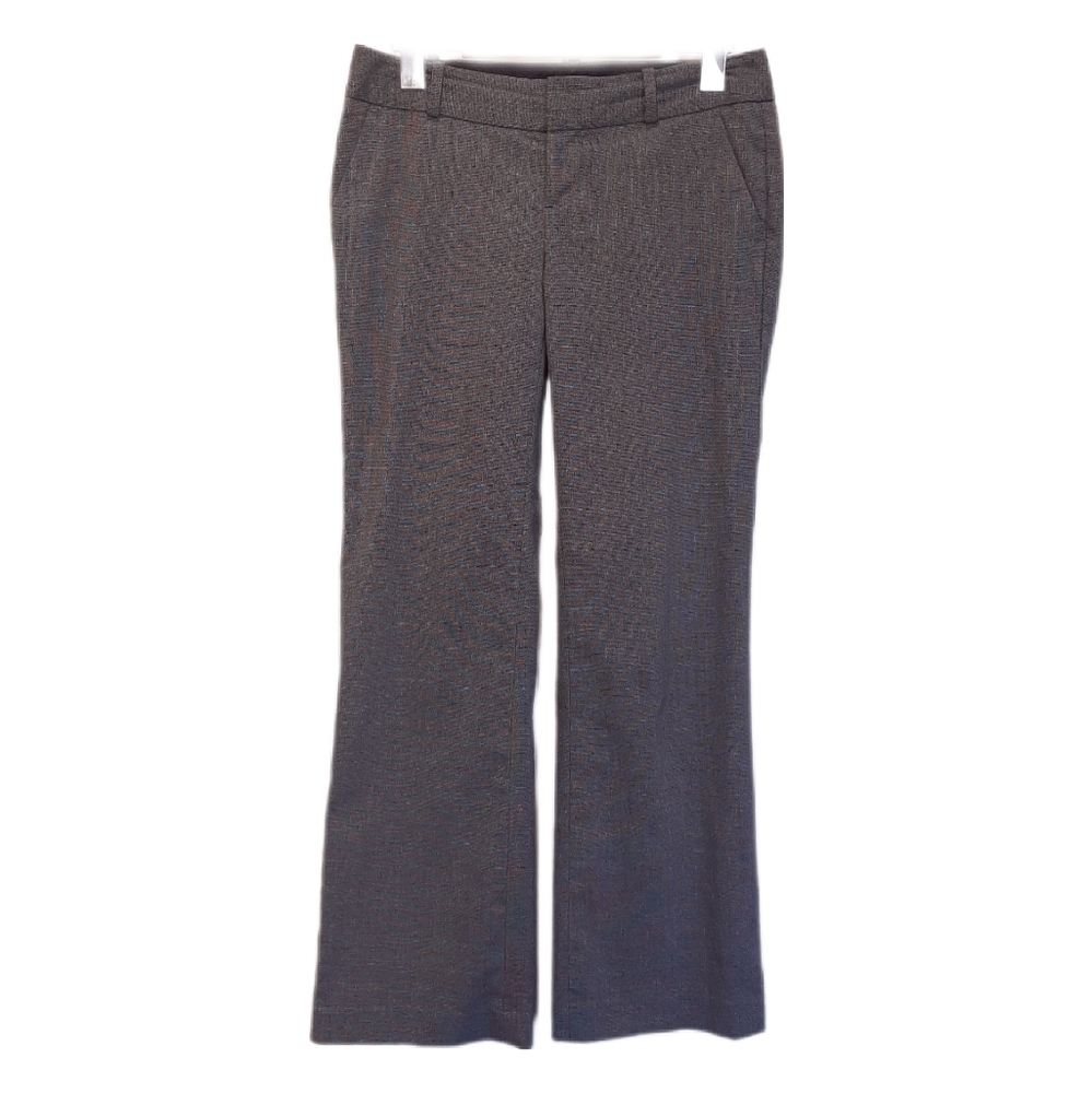 Banana Republic Martin Fit Trousers Straight Business Career Petite Size 0 Grey